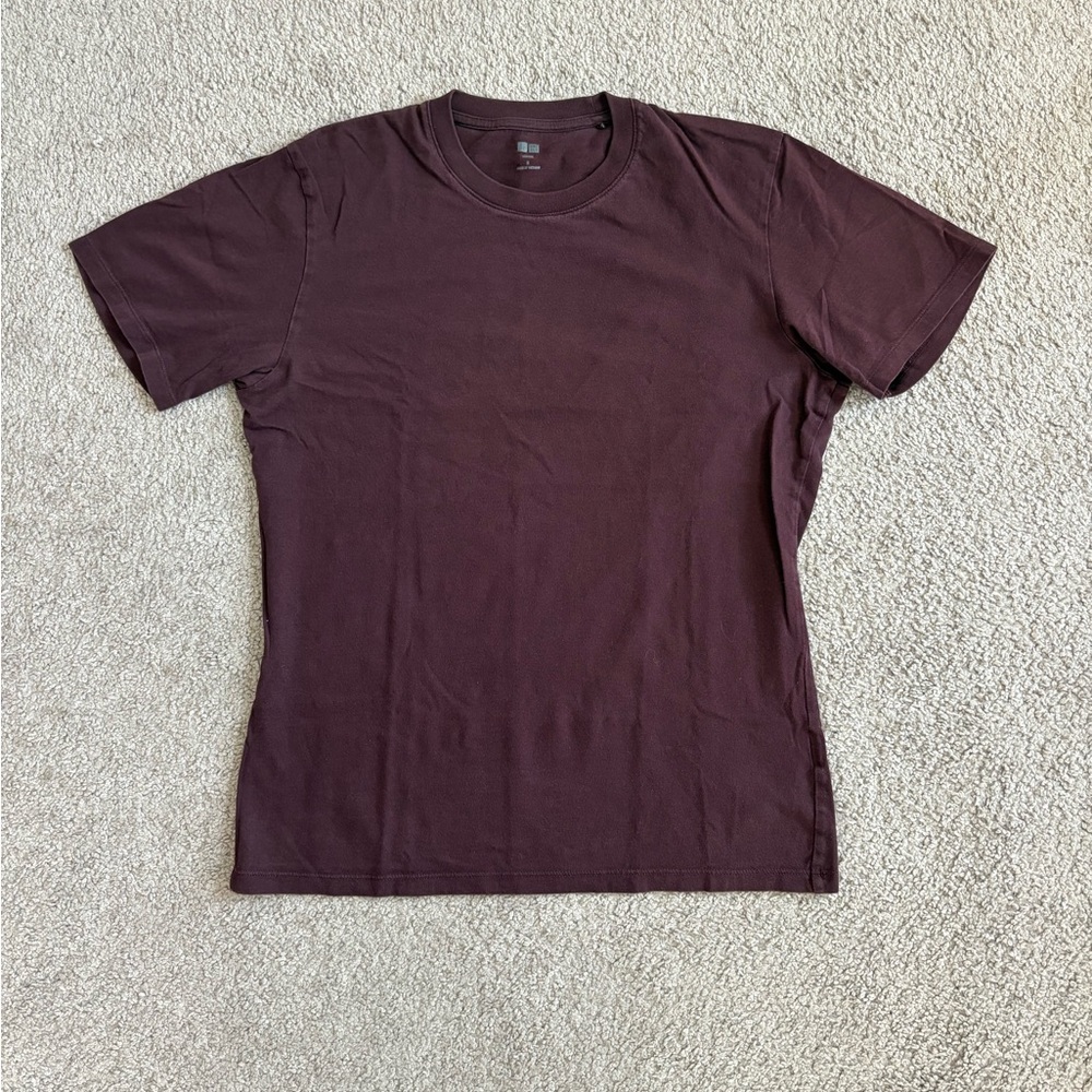 Uniqlo Dark Purple Short Sleeve Tee
